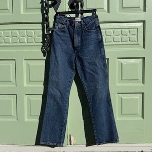 Agolde Dark denim 90'S PINCH WAIST HIGH RISE STRAIGHT NWOT